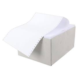 Computerpapier A4, Endlospapier, Nadeldruckerpapier, 2-fach, 52g, weiss, 304,8x240mm, 1.000 Blatt Artikelbild