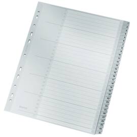 Leitz Ordnerregister A4, 1-31, PP, grau Artikelbild