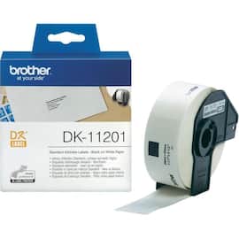 Brother Adressetiketten, 29x90mm, 400 Stück, Papier Weiss / Schwarz - DK-11201 Artikelbild