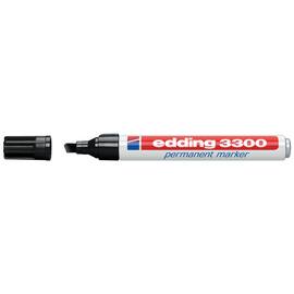 edding Permanent-Marker 3300, Keilspitze, Schwarz Artikelbild
