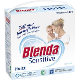 Tøyvask BLENDA Sensitive Hvitt, 4,3 kg produktbilde