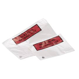 Pakkseddelpose C6 plast med trykk (1000) produktbilde