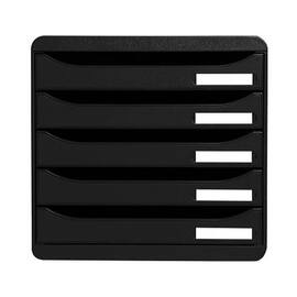 Exacompta Schubladenbox Big-Box Schwarz 5 Laden Artikelbild