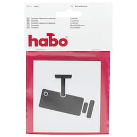 Skilt HABO Videoovervåking 8x8cm vinyl produktbilde