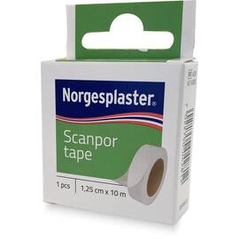 Tape Scanpor Refill 1,25cmx10m hvit produktbilde