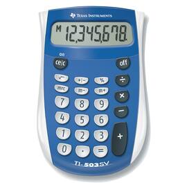 TEXAS INSTRUMENTS Rechner TI-503SV, 8-stellig Artikelbild