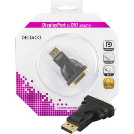 Adapter DELTACO Displayport/DVI-D produktbilde