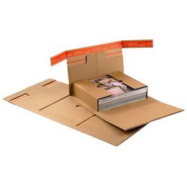 ColomPac Versandverpackung mit Sicherungslasche, 360x265x92mm (B4), Braun, 20 Stück Artikelbild