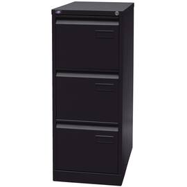 Bisley Hängeregistraturschrank Light - 3 Schubladen - 1-bahnig - Schwarz, 1 Stück Artikelbild