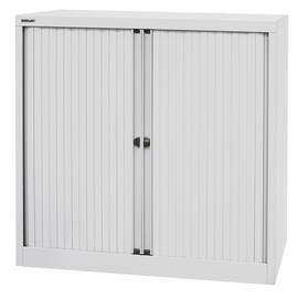 Bisley Euro Rollladenschrank, Lichtgrau, 2,5 Ordnerhöhen, 1029x1000x430 mm, 1 Stück Artikelbild