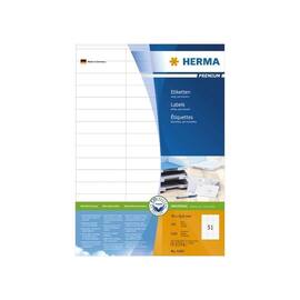 Herma Etiketten Premium A4 weiß 70x16,9mm 5100 Stück Artikelbild