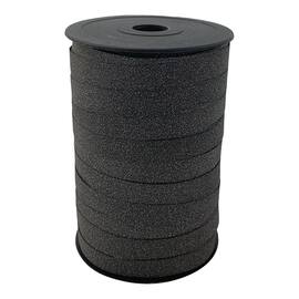 Gavebånd 100m x10mm glitter sort produktbilde