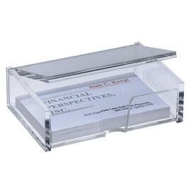 sigel Visitenkarten-Box, Hartplastik, bis 90x58mm Artikelbild