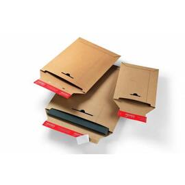ColomPac Karton-Versandtaschen aus Vollpappe, 285x370mm, braun, 20 Stück Artikelbild
