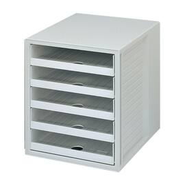 Han Schrank-Set 5 Laden offen Grau Artikelbild