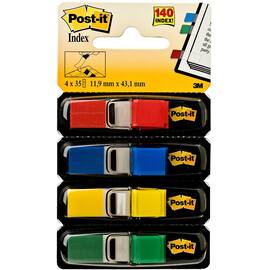 Post-it® Index-Haftstreifen Set Classic, 11,9x43,2 mm Artikelbild