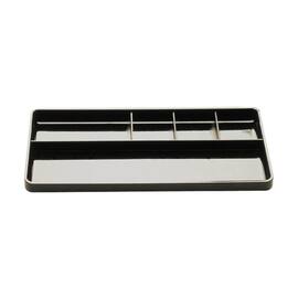 Han Stifteschale mit 5 Fächern, Tischorganizer, Stifteköcher, Stiftebecher, 260 x 120 x 19 mm, schwarz, 1 Stück Artikelbild