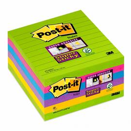 Notatblokk POST-IT SS 101x101 lj Rio (6) produktbilde
