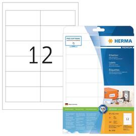 Etikett HERMA premium A4 96,5x42,3 (300) produktbilde