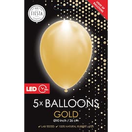 Ballonger  LED gull (5) produktbilde