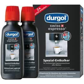 durgol® Entkalker, swiss espresso®, flüssig, Flasche, 2 x 125 ml Artikelbild