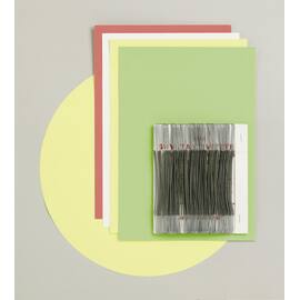 Plakatkartong 50x70cm 280g 2S fluor gul produktbilde