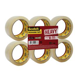 Scotch® Verpackungsklebeband Heavy, Packband, transparent, 50mm x 66m, 6 Rollen Artikelbild