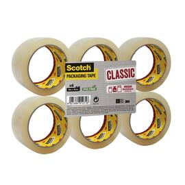 Emballasjetape SCOTCH 50mmx66m klar (6) produktbilde