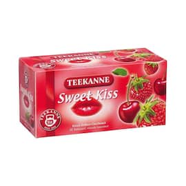 Teekanne Früchtetee Sweet Kiss, Tee-Mischung, Beutel kuvertiert, 12 x 20 Beutel à 3 g, 240 Stück pro Packung Artikelbild