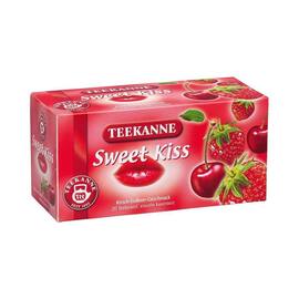Teekanne Früchtetee Sweet Kiss, Tee-Mischung, Beutel kuvertiert, 12 x 20 Beutel à 3 g, 240 Stück pro Packung Artikelbild