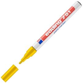 edding Lack-Marker 751, Lackstift, Rundspitze, Gelb Artikelbild