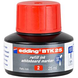 edding Nachfüllung BTK 25, rot, für Edding 250,360, 361,363 und comfort 2, 25ml Artikelbild