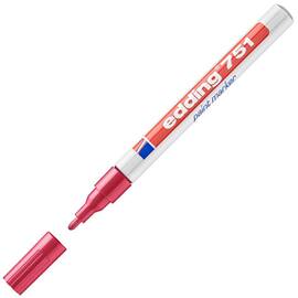 edding Lack-Marker 751, Lackstift, Rundspitze, Rot Artikelbild