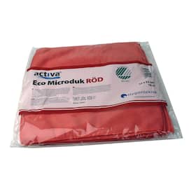 Activa Mikrofiberduk ECO röd produktfoto