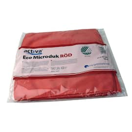 Activa Mikrofiberduk ECO röd produktfoto