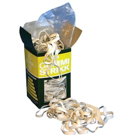 Gummistrikk GUMA nr 120/8 500g hvit(200) produktbilde