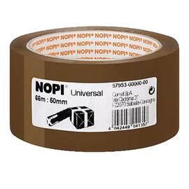 NOPI PP-Klebeband Universal, Packband, Braun, 50mmx66m, 6 Rollen Artikelbild