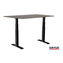 SUN-FLEX® Bord VI höj/sänk 160x80 svart/grå produktfoto