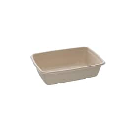 Mikrobeger bagasse 16x23cm 1050ml (75) produktbilde