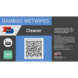 Merkelapp PLS Bamboo Cleaner (10) produktbilde