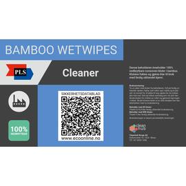 Merkelapp PLS Bamboo Cleaner (10) produktbilde