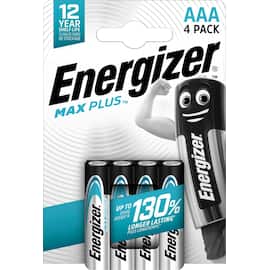 Energizer Batterie Max Plus, Micro, AAA, 4 Stück Artikelbild