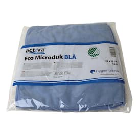 Activa Mikrofiberduk ECO blå produktfoto