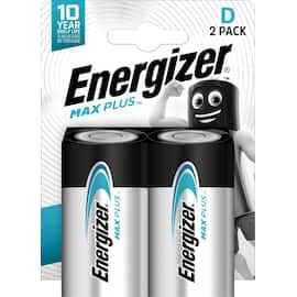 Batteri ENERGIZER Max Plus D (2) produktbilde