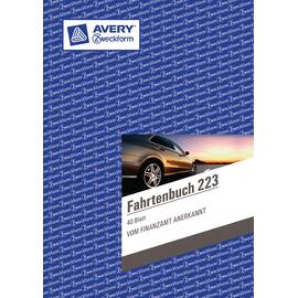 Avery Formularbuch Fahrtenbuch 223, für PKW, A5, 40 Blatt Artikelbild