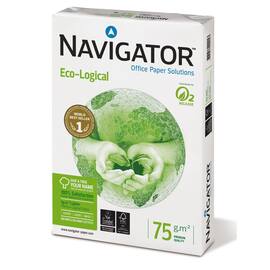 Navigator Kopierpapier Eco-Logical, weiss, A4, 75 g/m², 500 Blatt pro Packung, 5 Packungen Artikelbild