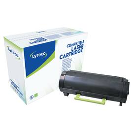Toner LYRECO LEXMARK 50F2000 Sort produktbilde