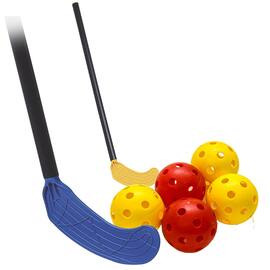 Innebandy 10st klubbor 5 bollar produktfoto