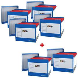 Pressel Top-Portable Box, Hängemappenbox, blau, 4+2 gratis, 1 Set Artikelbild