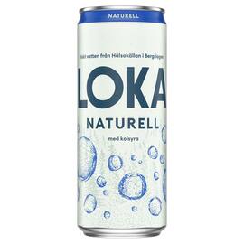 LOKA Vatten LOKA Naturell Burk 33cl produktfoto